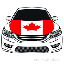 World Cup Canada Flag Car Hood Flag 100 * 150cm Canada Car Bonnet Banner